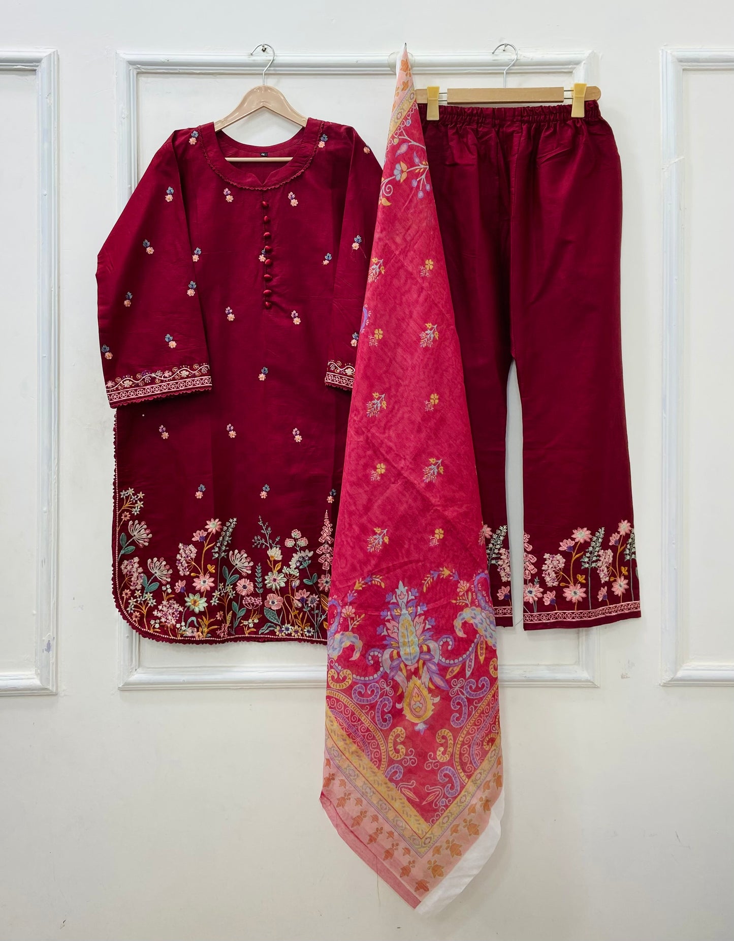 Floral Garden | 3PC Cotton D-587