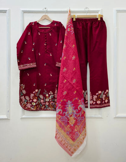 Floral Garden | 3PC Cotton D-587