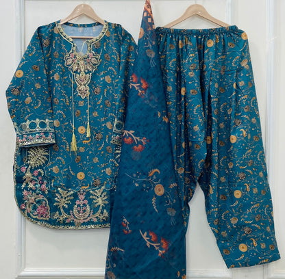 Farshi Era | 3PC Bana Dora D-554