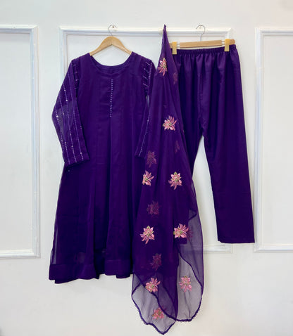 Chiffon Luxe Wear 3PC (Best Seller) D-322