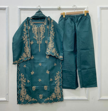 Eid Series: 3PC | Cotton D-548