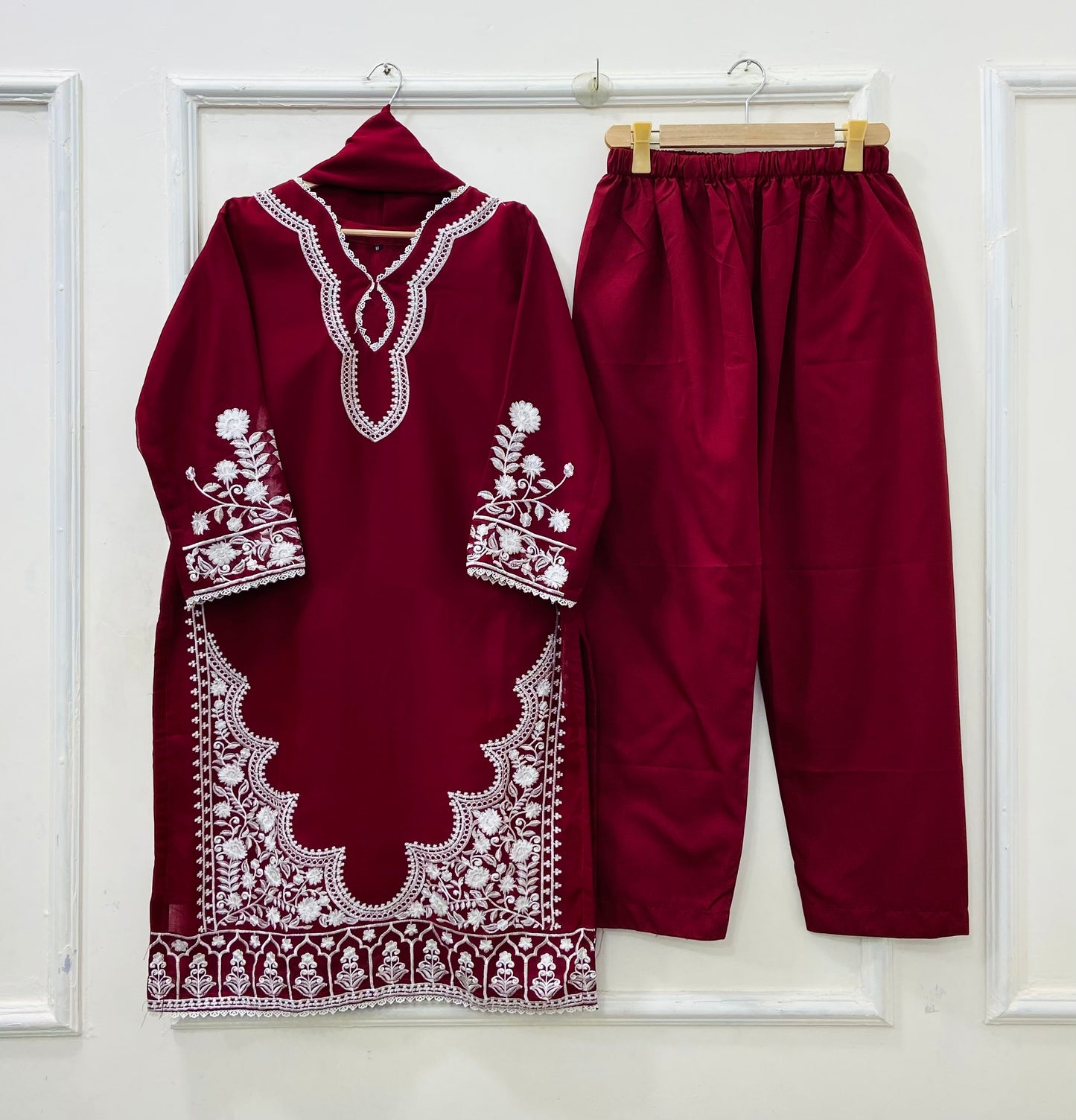 Maharani 3PC (Chiffon) D-542