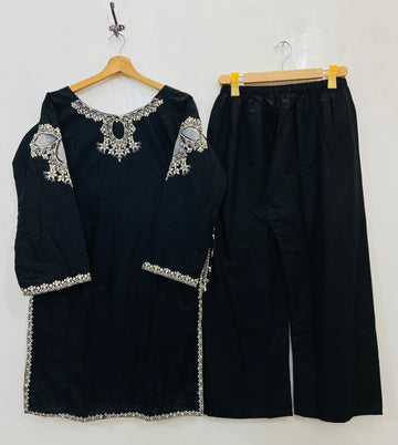 Dreamy Front Back Embroidered 2PC (Best Seller) (Khaddar) D-143