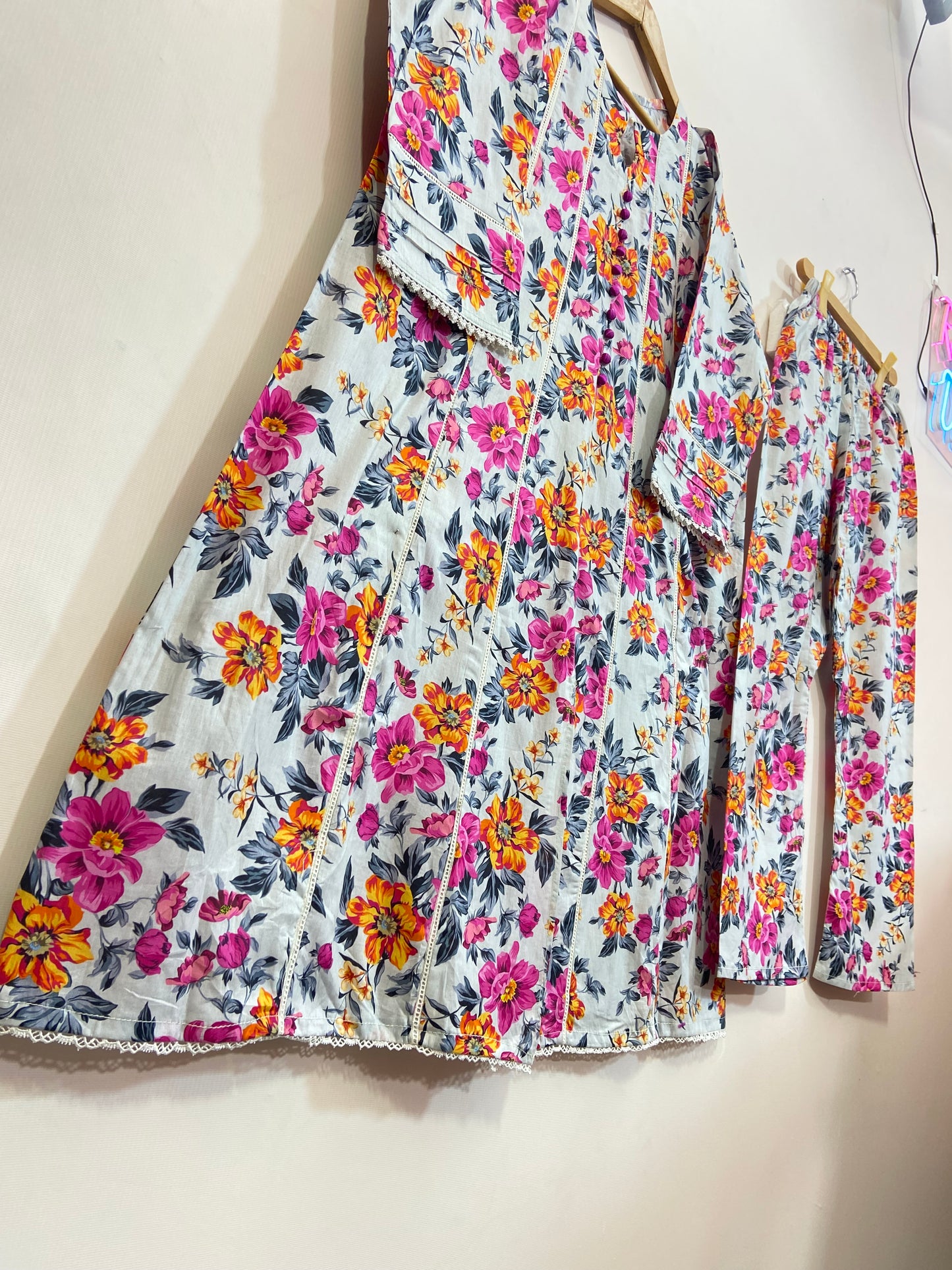 Lawn Frock (Floral Beauty)