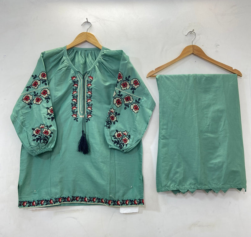 Perfect Pair Co-Ord Set 2PC (Cotton Lawn) D-39