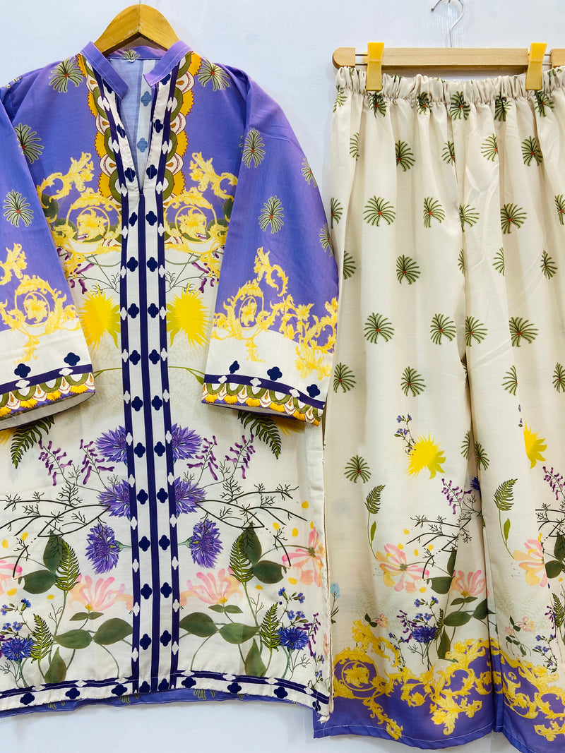 Garden Co-Ord Set (Swiss Silk) D-82