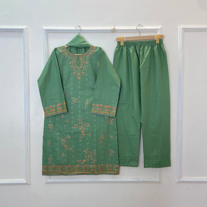 New Winter Edit: 3PC (Doria Cotton) (Hot Seller) D-315
