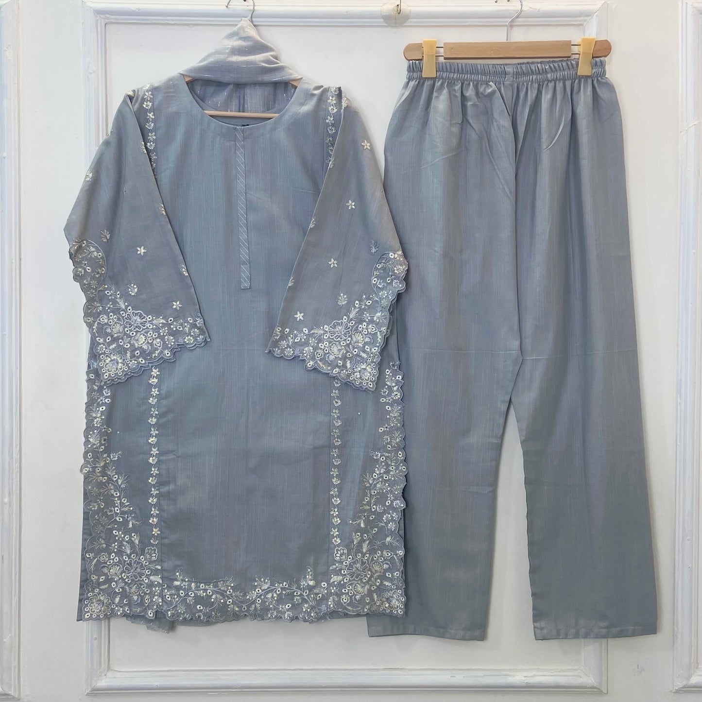 Cutwork Beauty | 3PC Cotton D-552