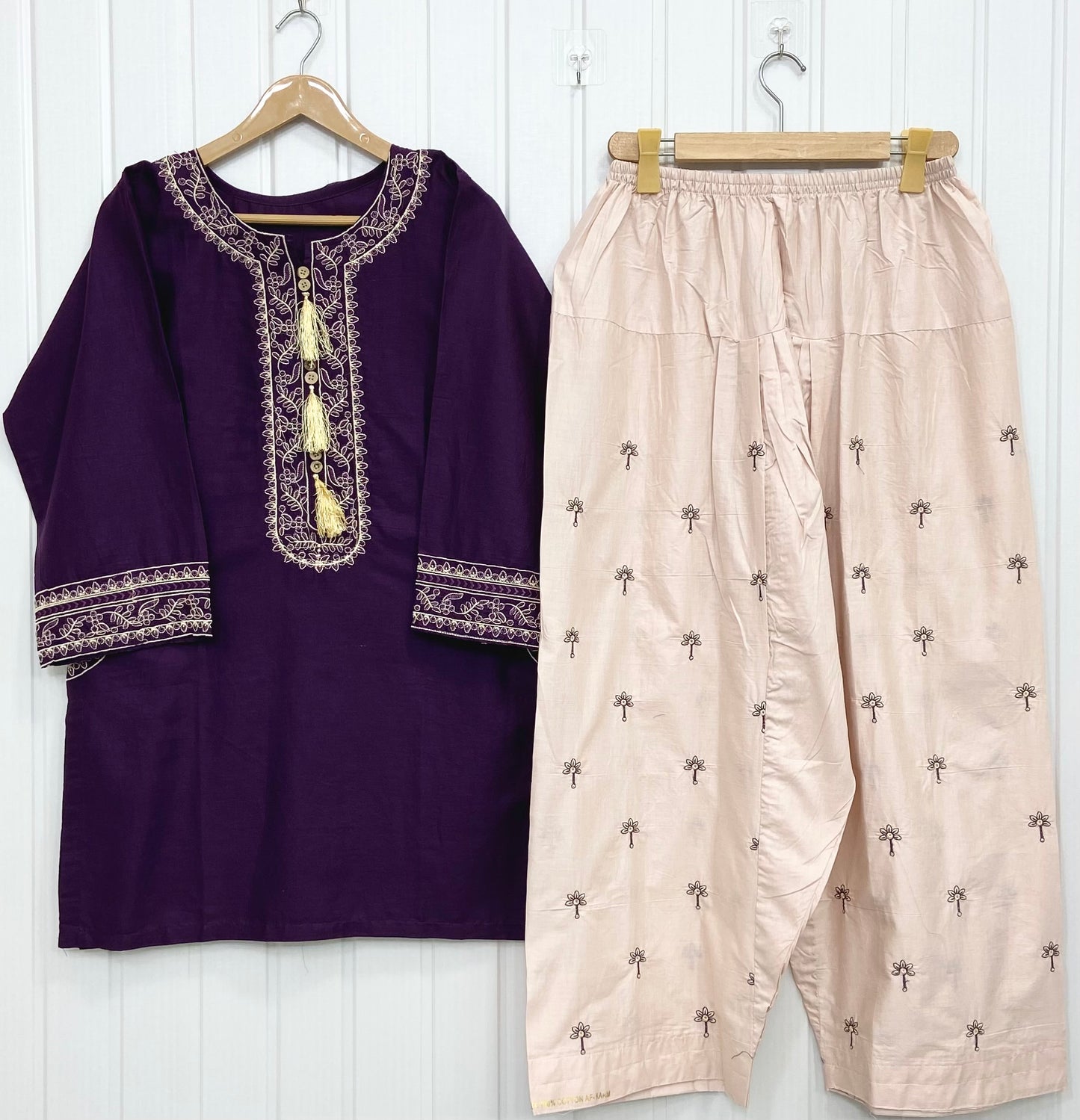 Article no: D-811 Cotton 2piece