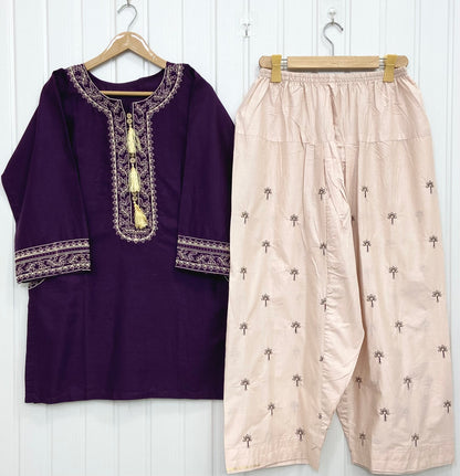 Article no: D-811 Cotton 2piece