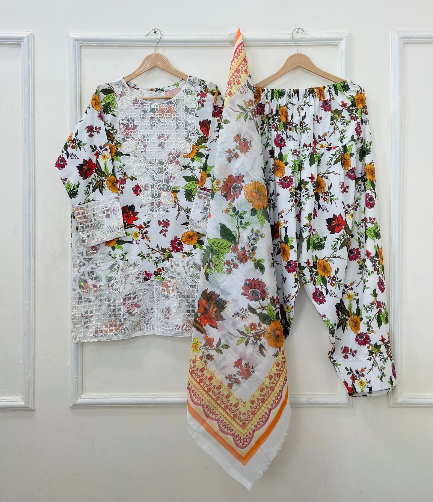 Eid Edit: 3PC (Bana Dora Silk) D-511