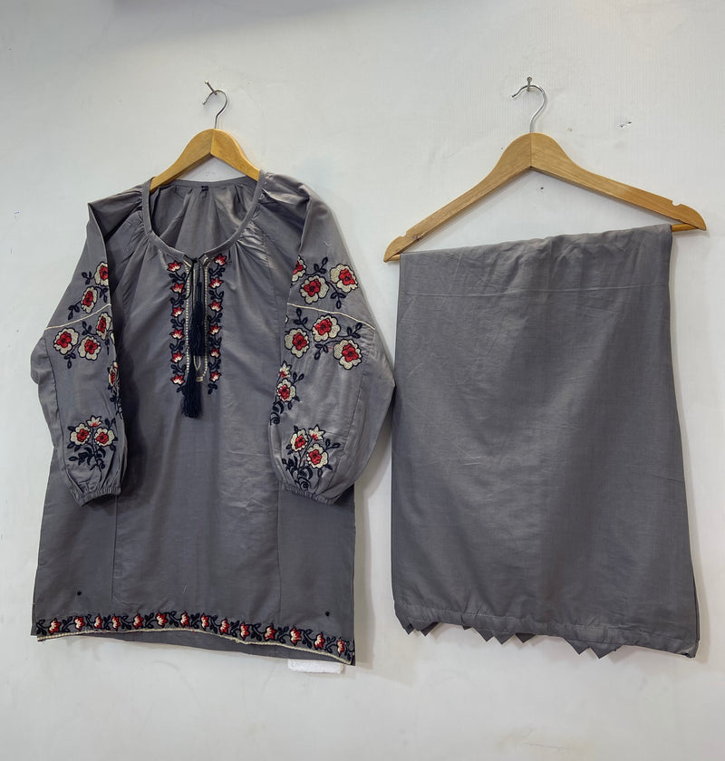 Perfect Pair Co-Ord Set 2PC (Cotton Lawn) D-39