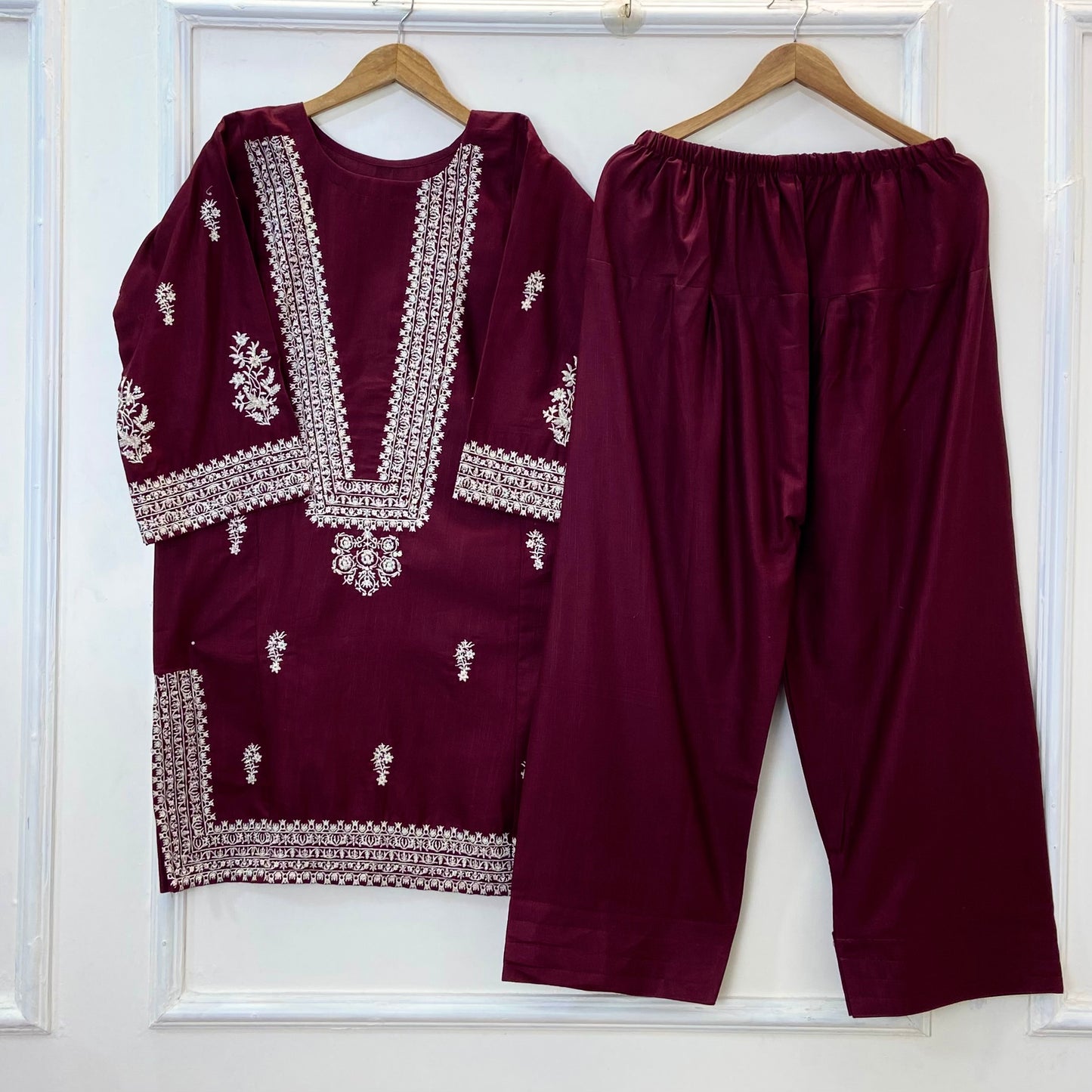 Embroidered Azure 2PC (Khaddar) (Hot Seller) D-293