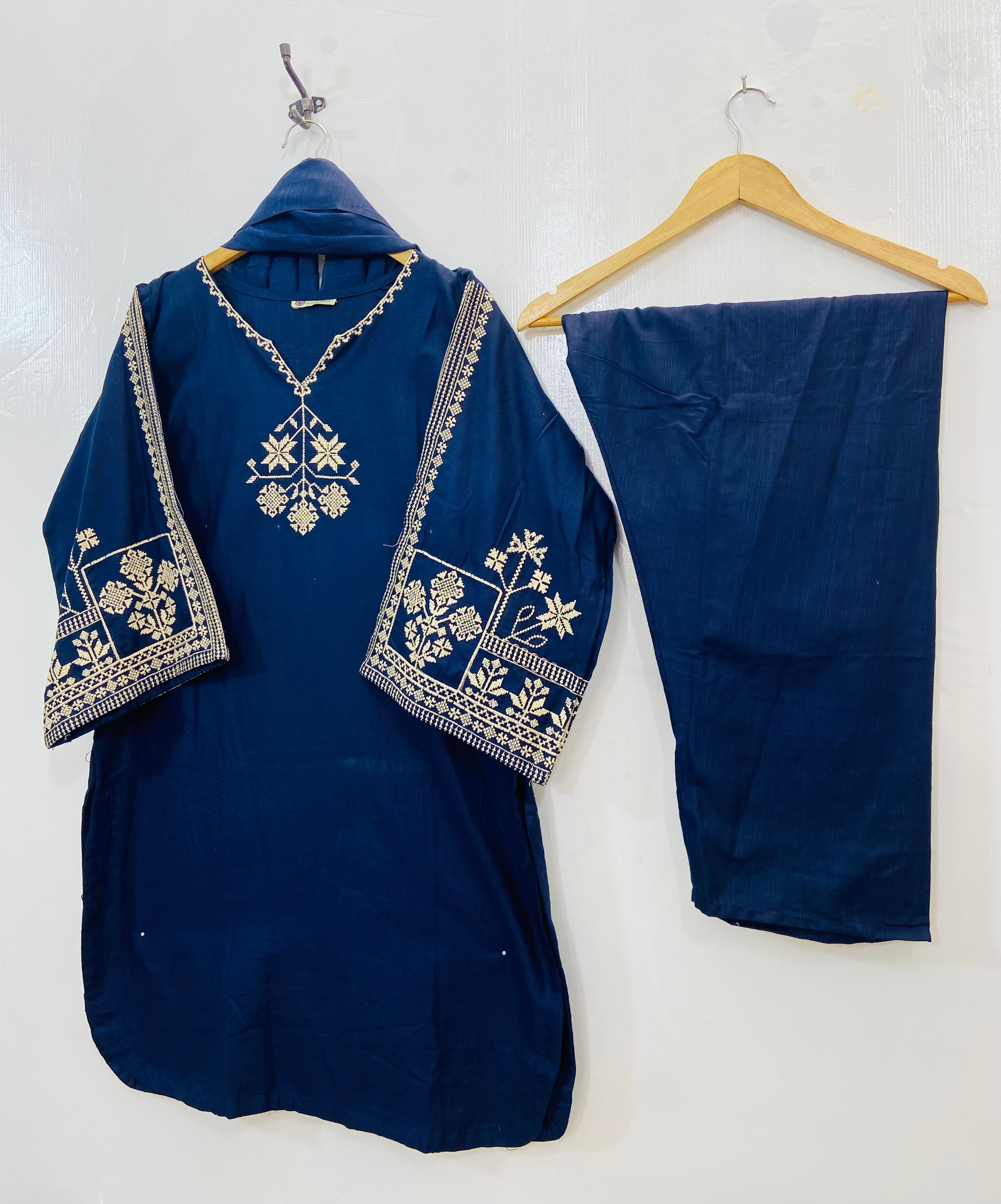 Perfect Pocketful 3PC (Khaddar) D-137