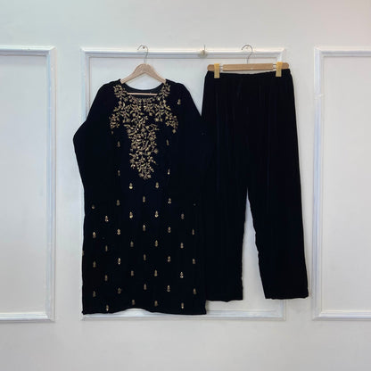 Velvet Festive Attire 2PC (Velvet) D-257