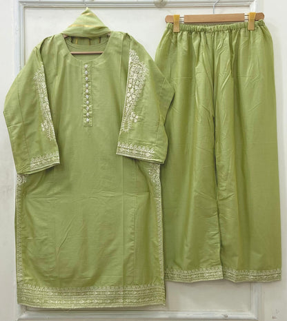 Pocket Style | 3PC Lawn Cotton D-622