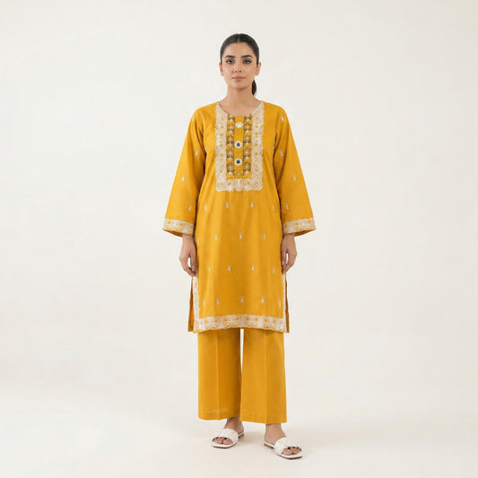 Embroidered | 2PC Cotton D-590