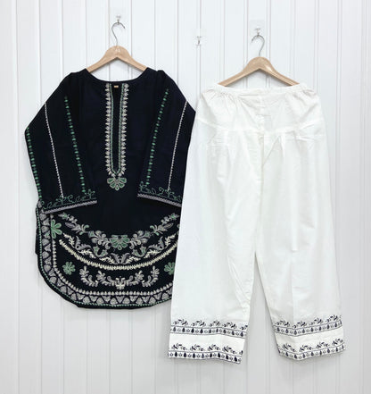 Article no: D-715 Premium Cotton Lawn 2| piece