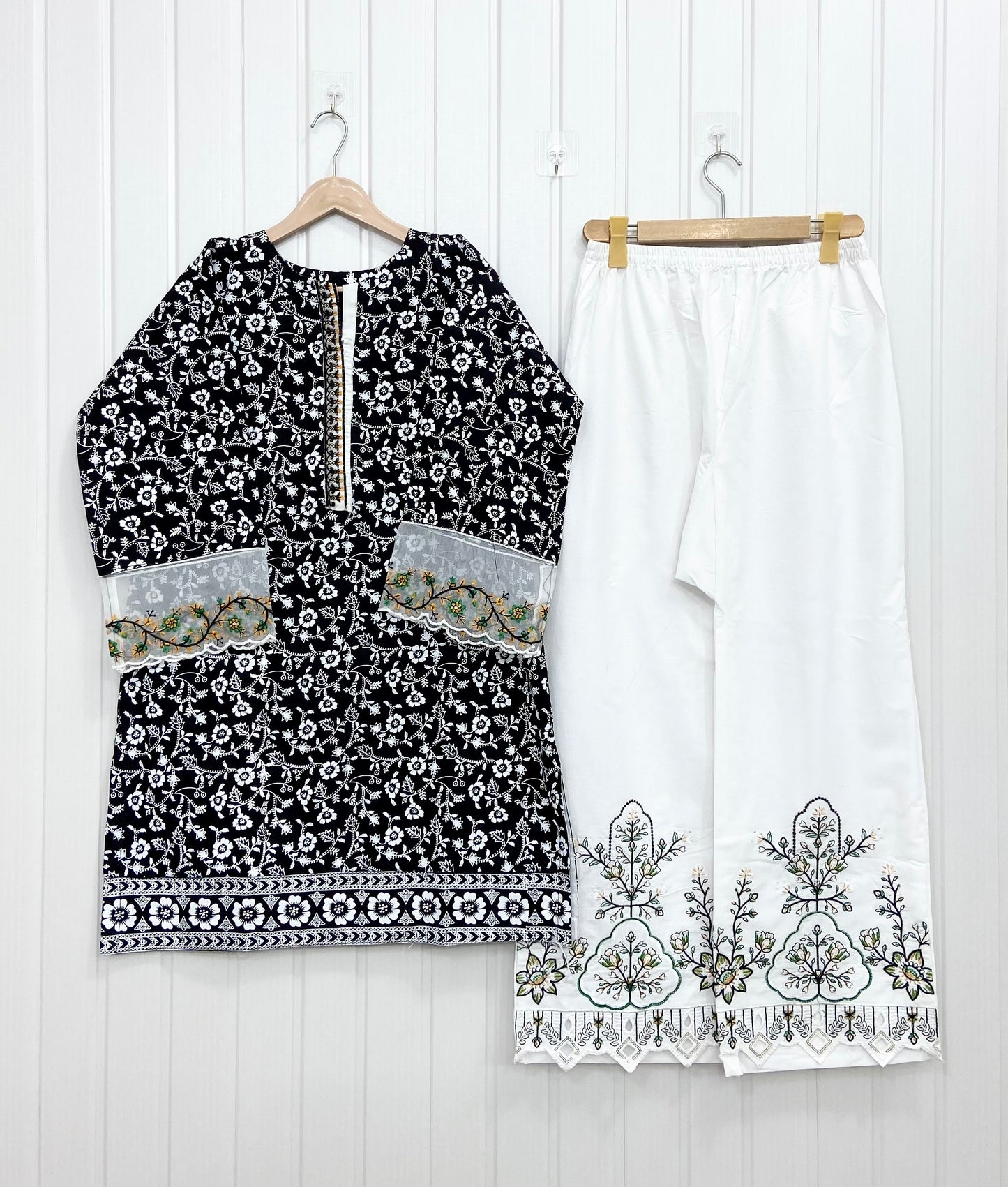 Article no: D-721 Cotton Lawn 2Piece