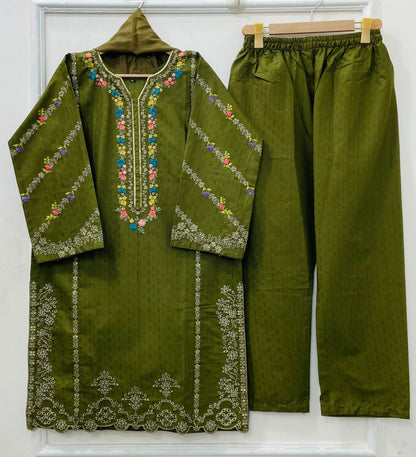 Eid Series: 3PC (Cotton) D-536