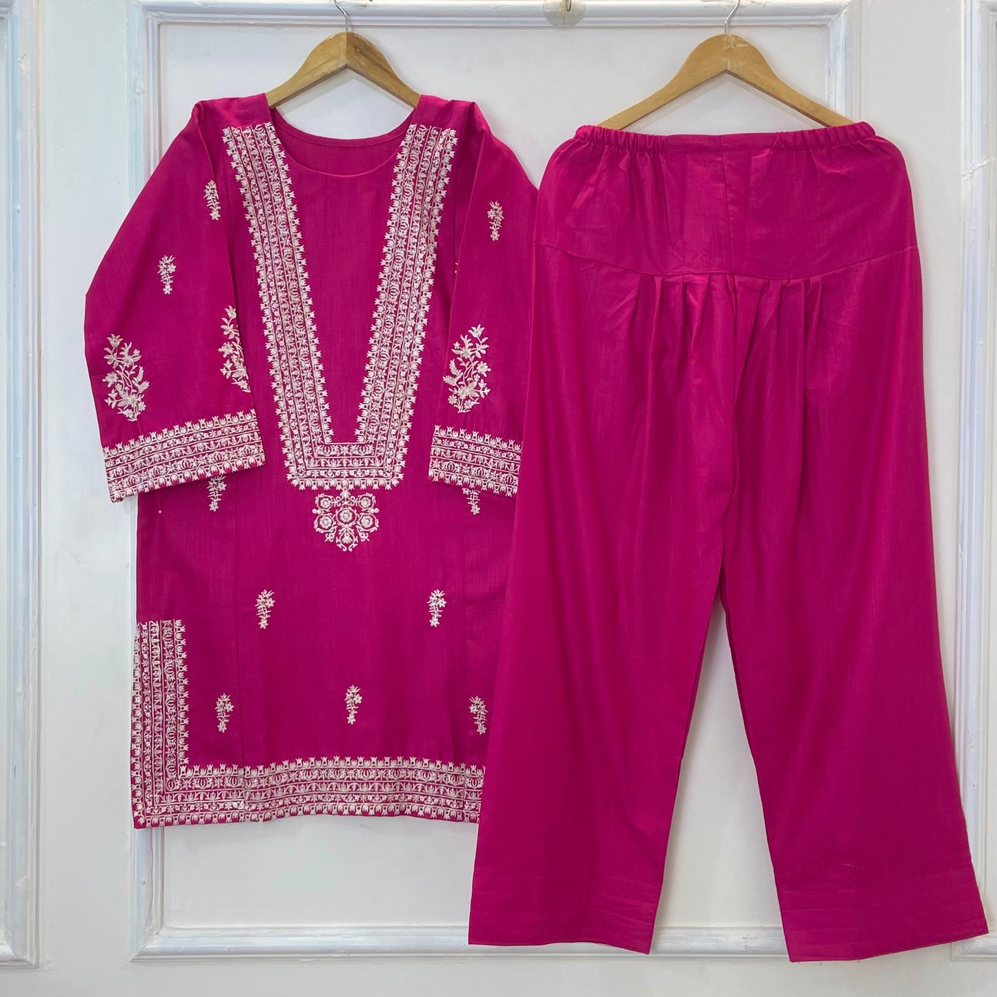 Embroidered Azure 2PC (Khaddar) (Hot Seller) D-293
