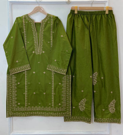 Embroidered Eid Edit: 2PC D-347