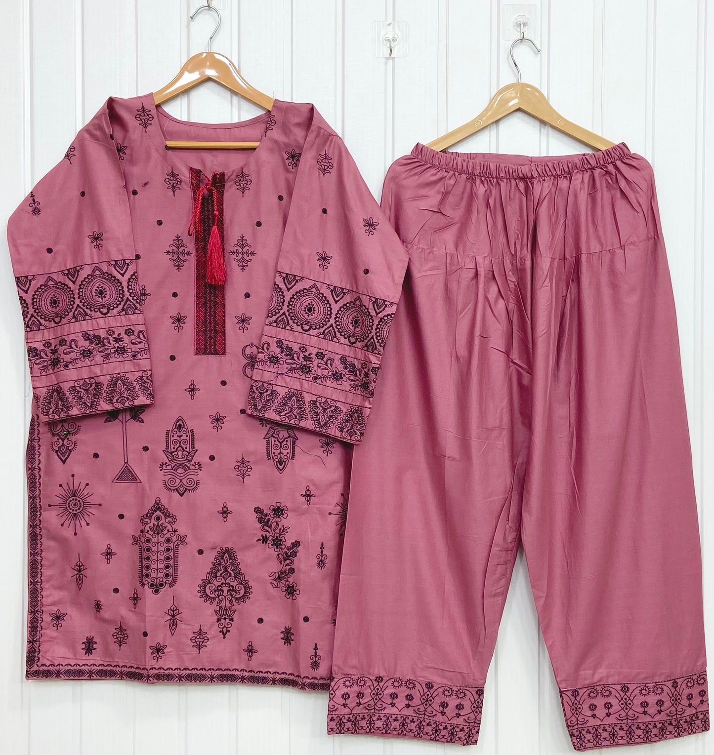 Dual Embroidered | Farshi D-832