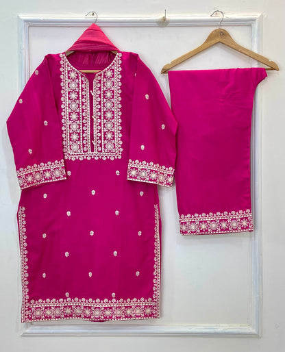New Winter Edit 3PC (Khaddar) D-206