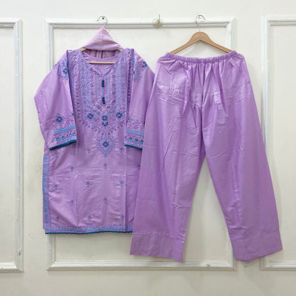 Eid Edit | Farshi 3PC Lawn Cotton D-621
