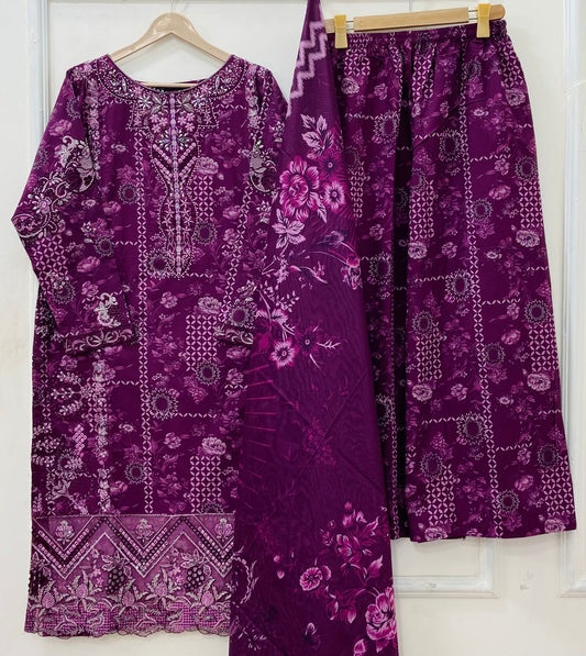 Premium Lawn | Three Pice