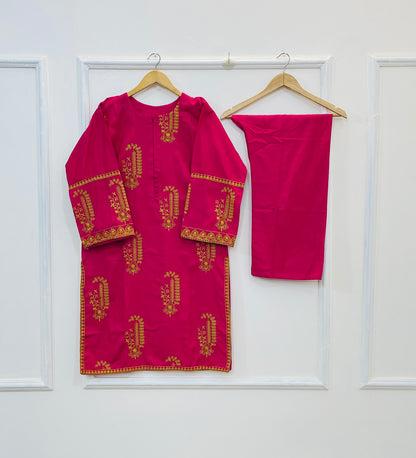 Embroidered Elegia 2PC (Khaddar) D-161