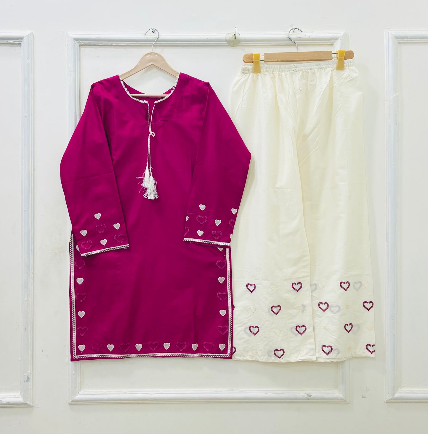 Heartloom Co-Ord Set | Premium Cotton D-663