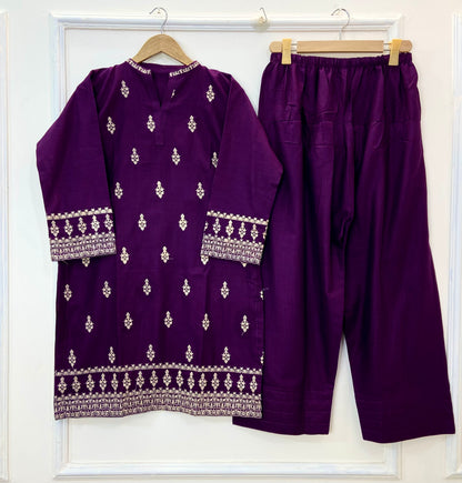 Farshi Shalwar Splendor 2PC (Khaddar) D-268