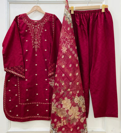 Eid Edit | 3PC Cotton D-606