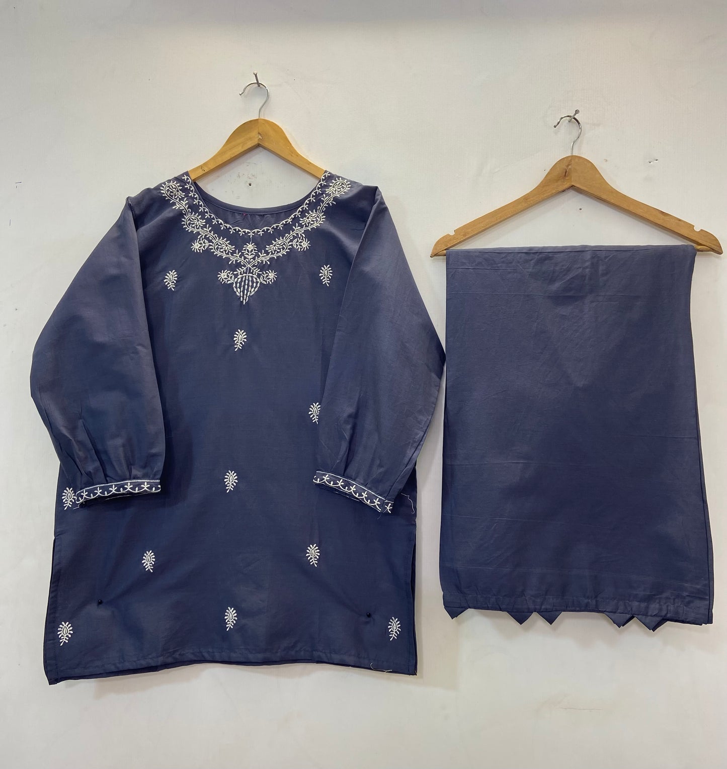 Embroidered Co-Ord Set 2PC (Cotton Lawn) D-36