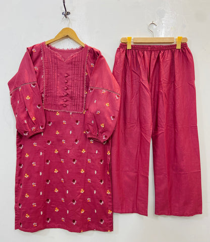 Embroidered Charm 2PC (Khaddar) D-154