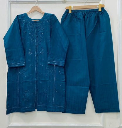 Embroidered | 2PC Cotton D-558