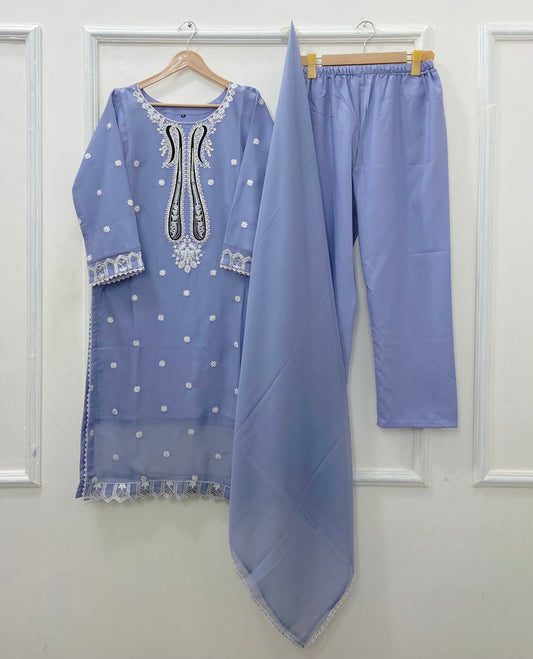 Mayal | 3PC Chiffon D-557