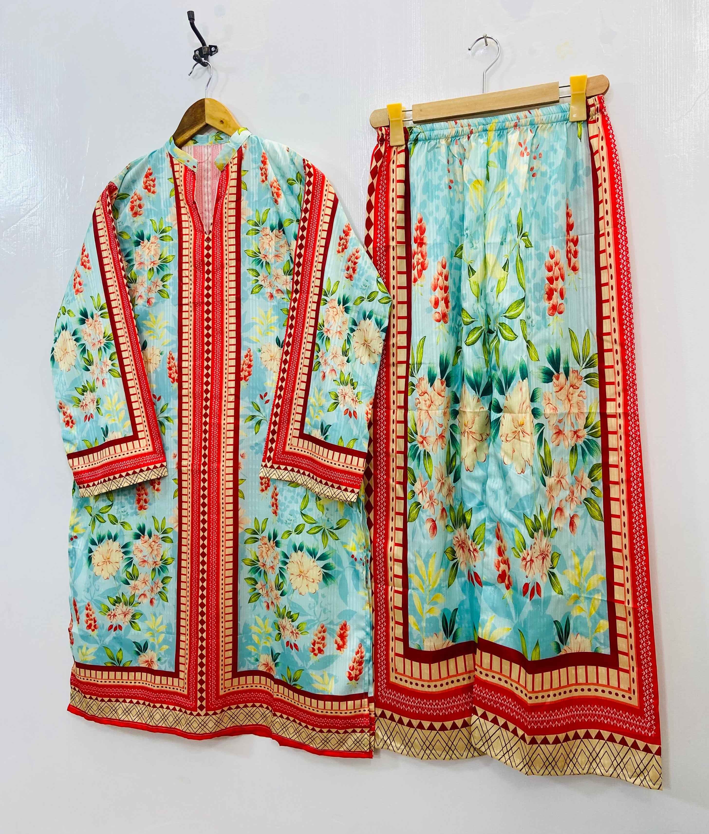 Garden Co-Ord Sets (Swiss Silk) D-139