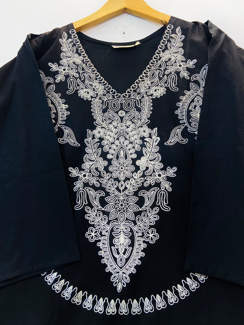 Embroidered Black Rose 2PC (Lawn) D-61