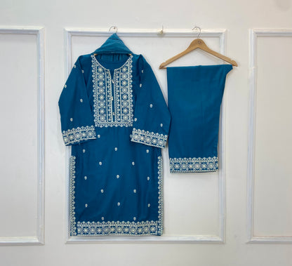 New Winter Edit 3PC (Khaddar) D-206