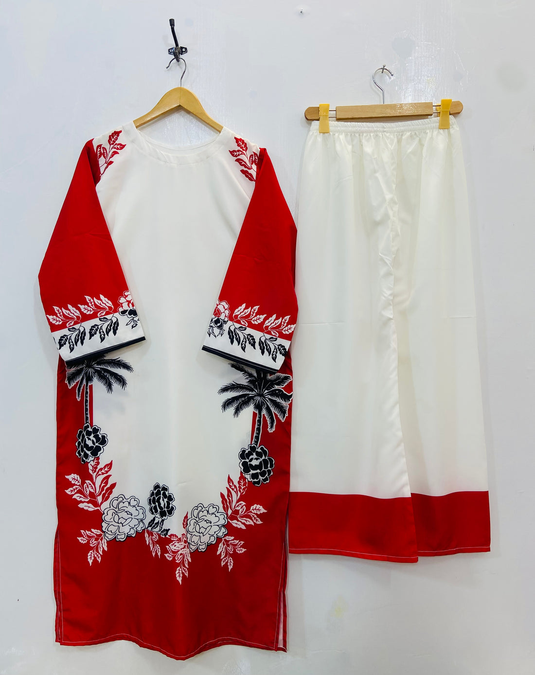Dreamy Long Co-Ord Set (Swiss Silk) D-119
