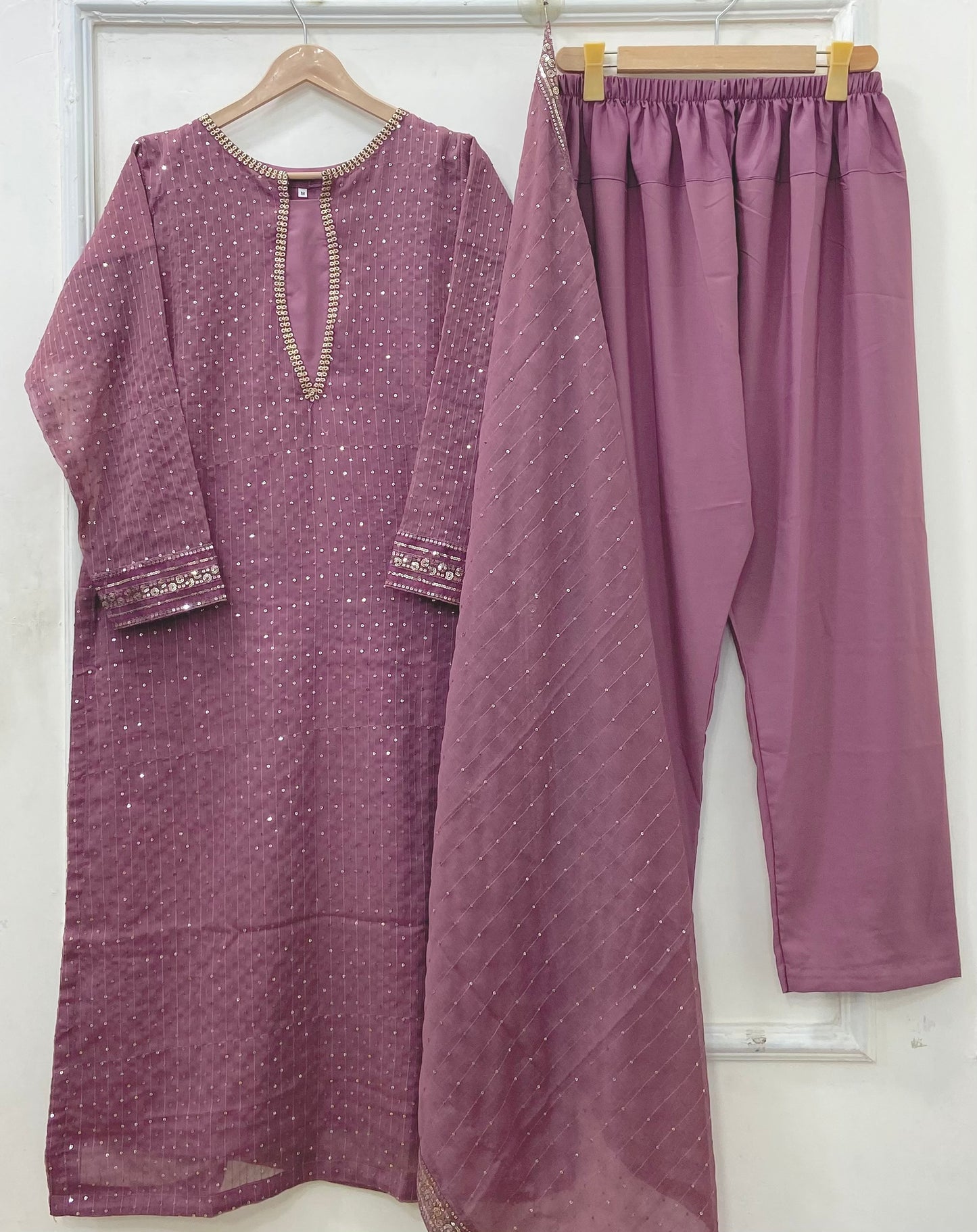 Anarkali | 3PC Chiffon D-649