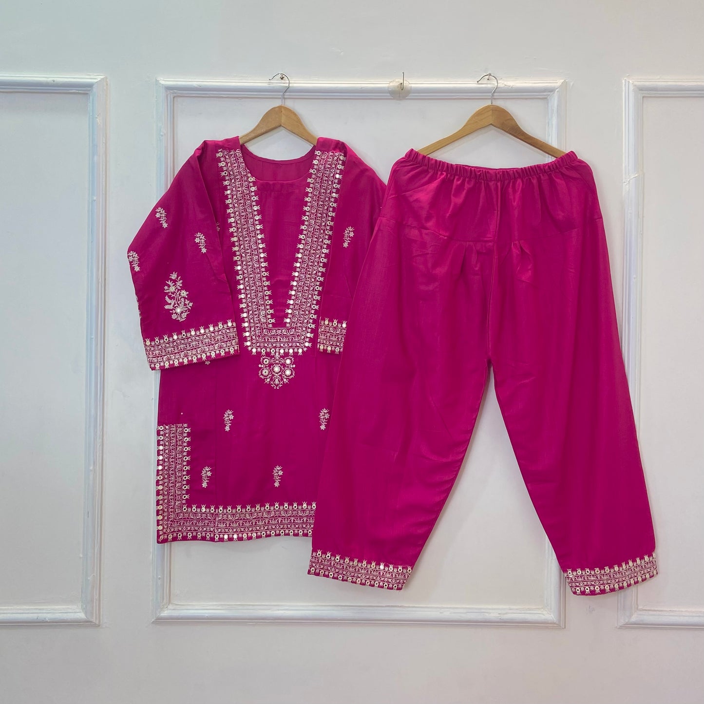 Foil Embroidered Bliss 2PC (Khaddar) (Best Seller) D-312