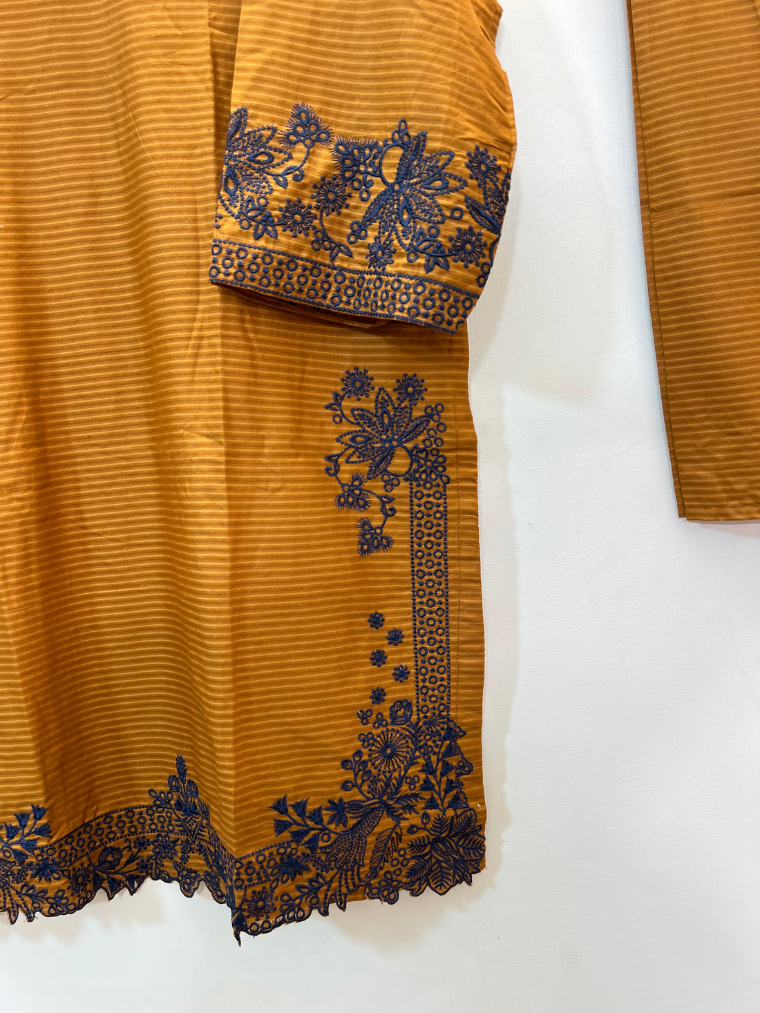 Cotton Cutwork 2PC 09-Rust
