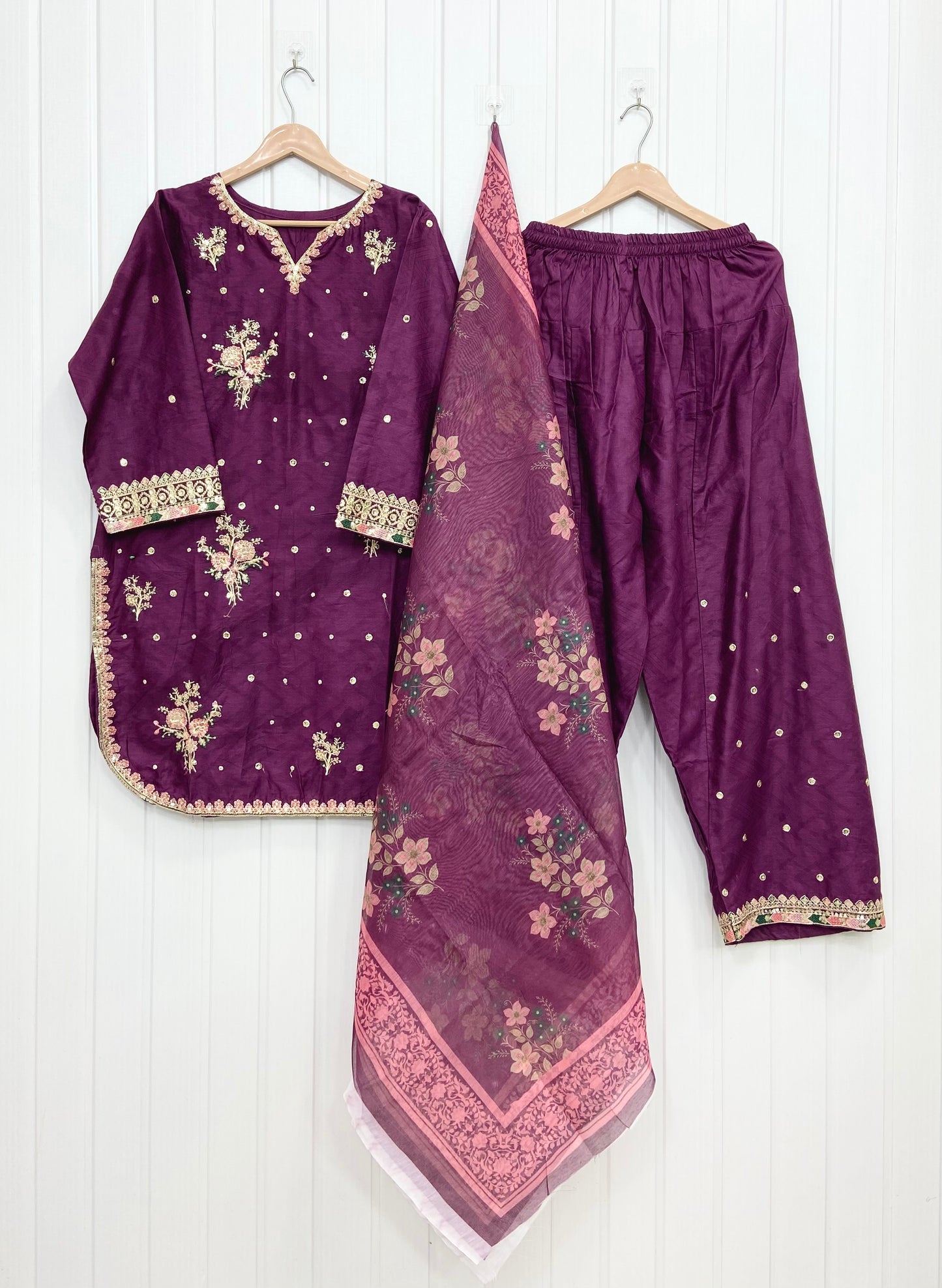 Article no: D-736 Farshi Shalwar 3|Piece