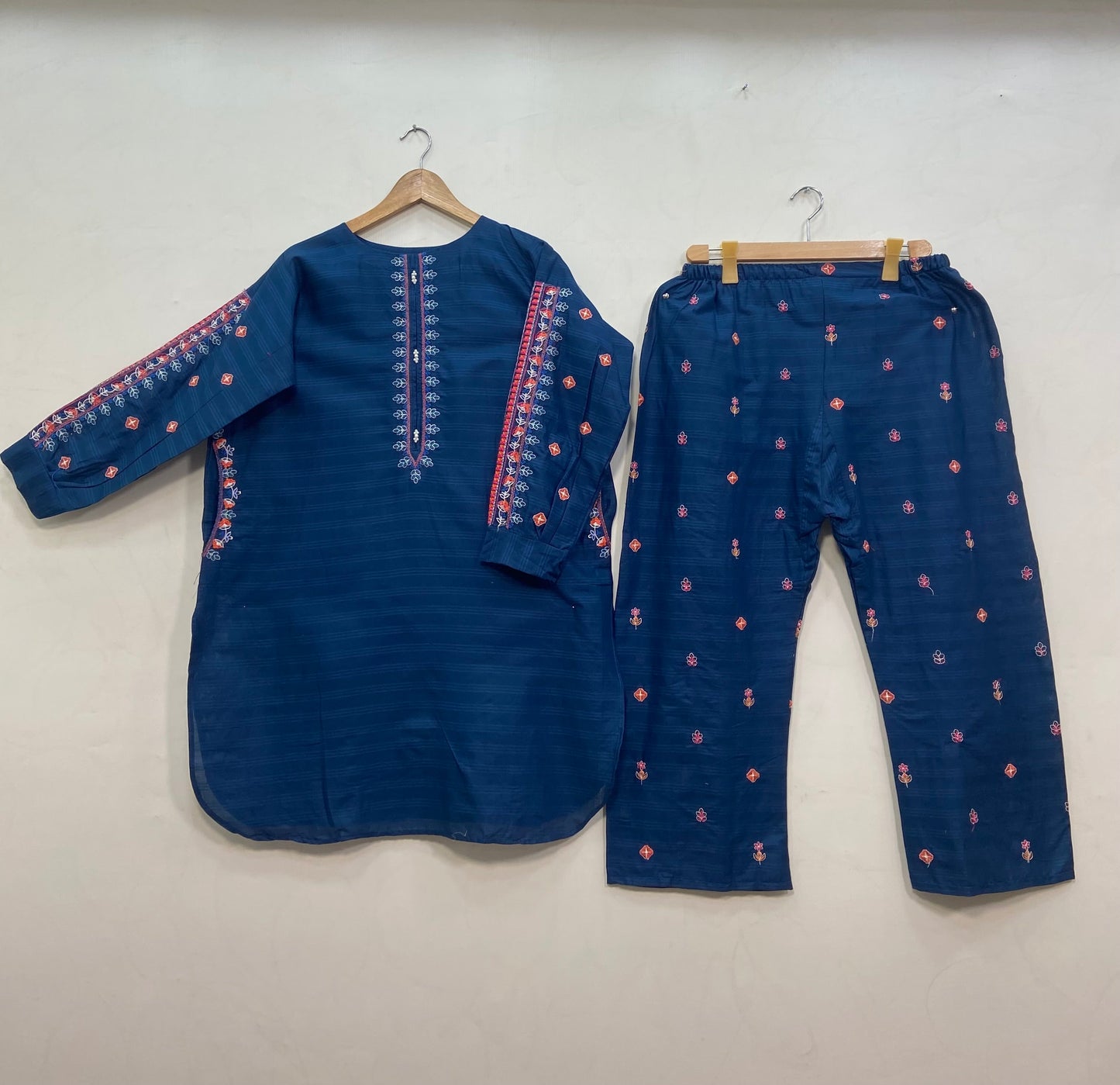 Embellished Cotton 2PC