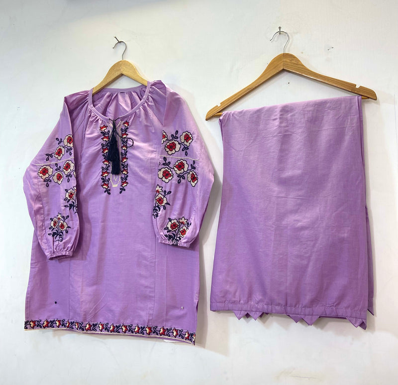 Perfect Pair Co-Ord Set 2PC (Cotton Lawn) D-39