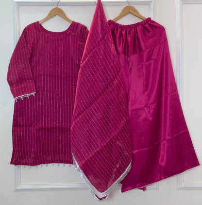 Formal Edit: 3PC (Sheesha Silk) D-339