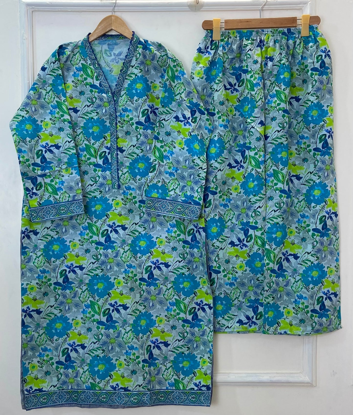 Long-Length Lovelies 2PC (Khaddar) D-302